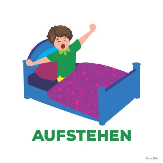 Piktogramm - Aufstehen