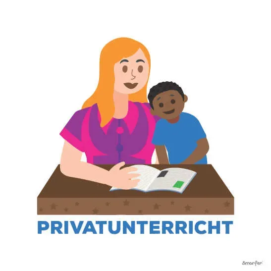 Piktogramm - Privatunterricht