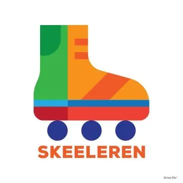 Pictogram - Skeeleren