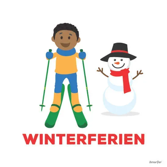 Piktogramm - Winterferien