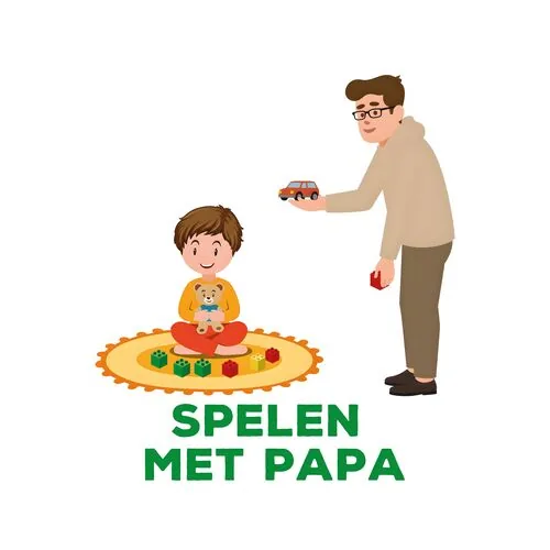Pictogram - Spelen met Papa