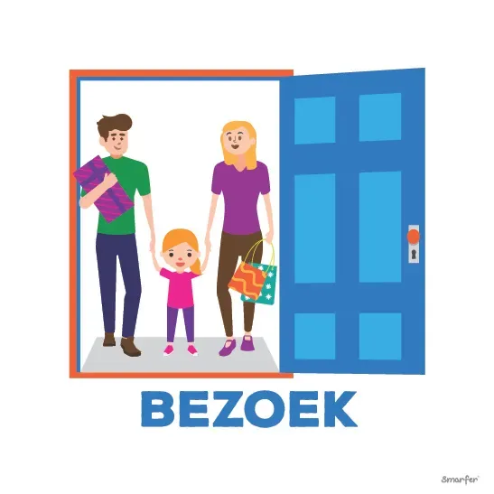 Pictogram - Bezoek