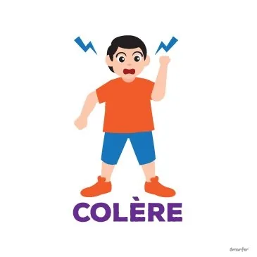 Pictogramme - Colère